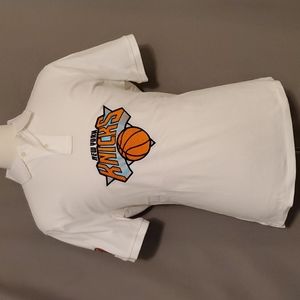 Ralph Lauren White New York Knicks Polo